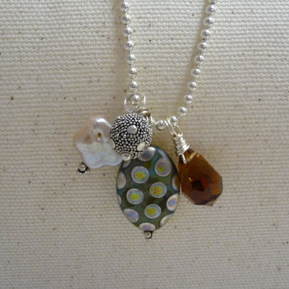 Sterling Silver Charm Necklace